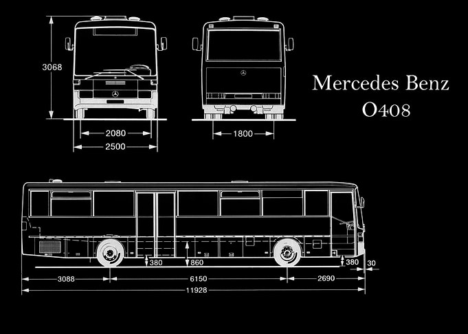 Mercedes Benz O408 1994