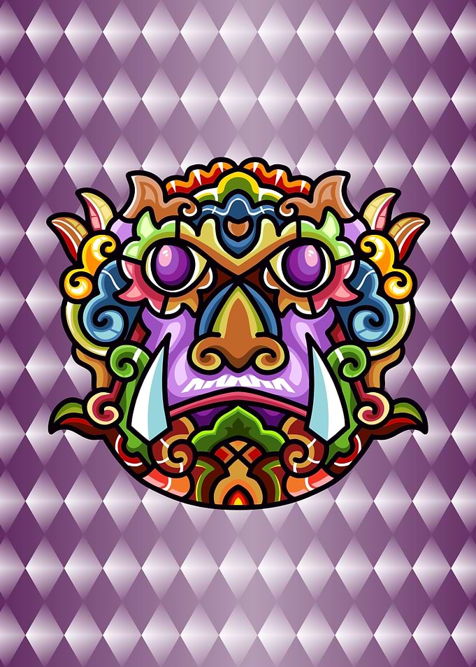 Monster Monkey Pop Art