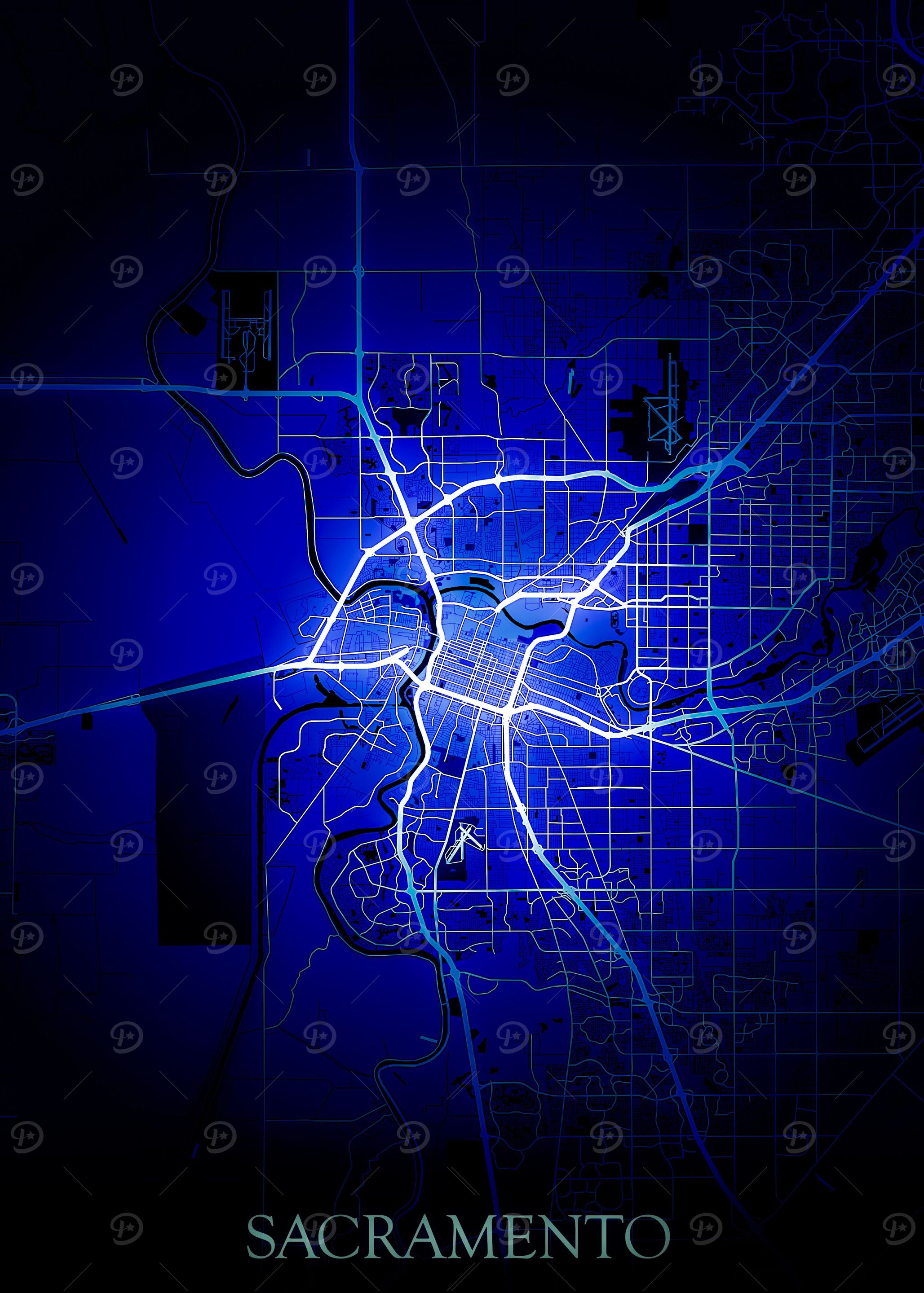 Sacramento Map