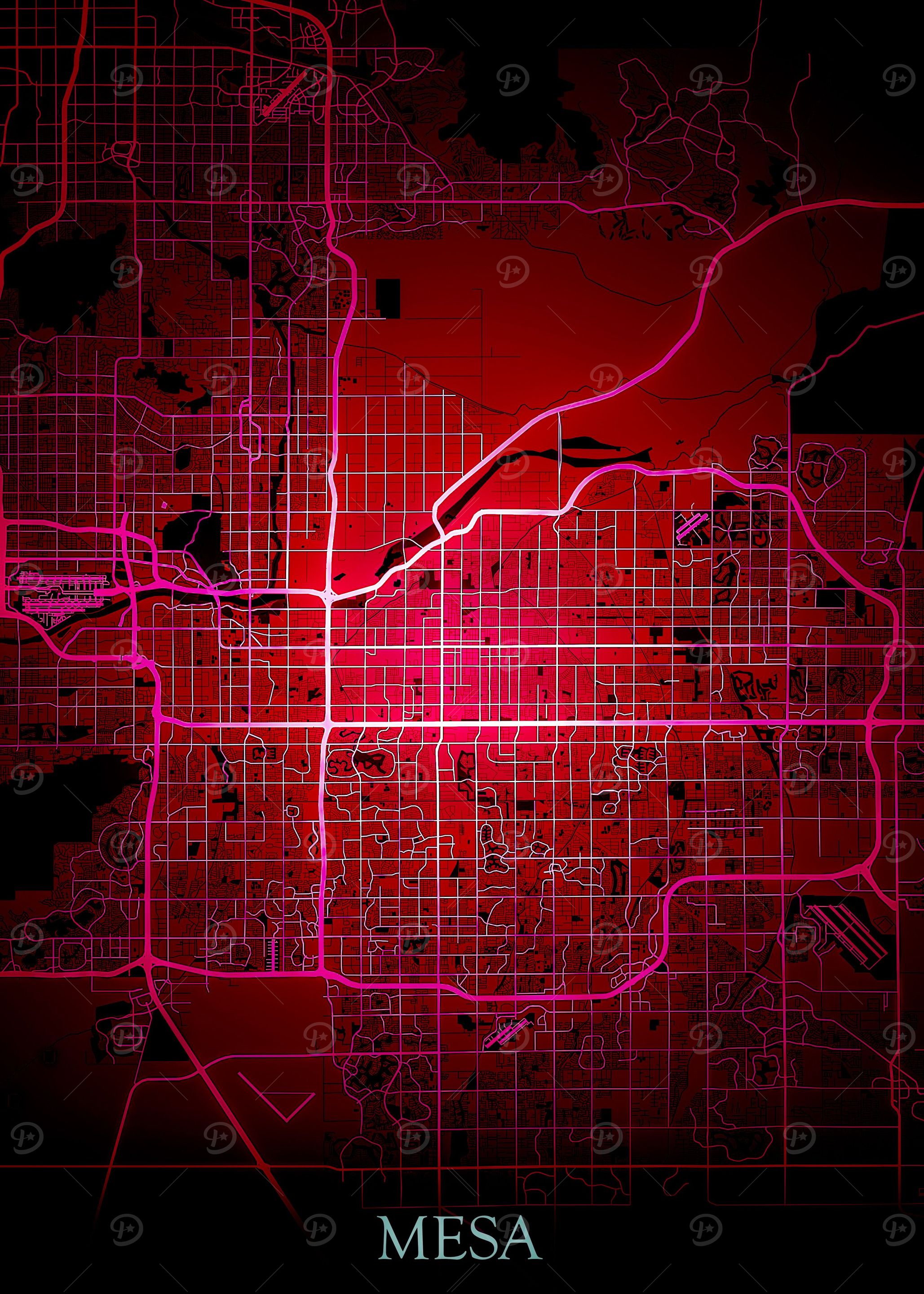 Mesa Map