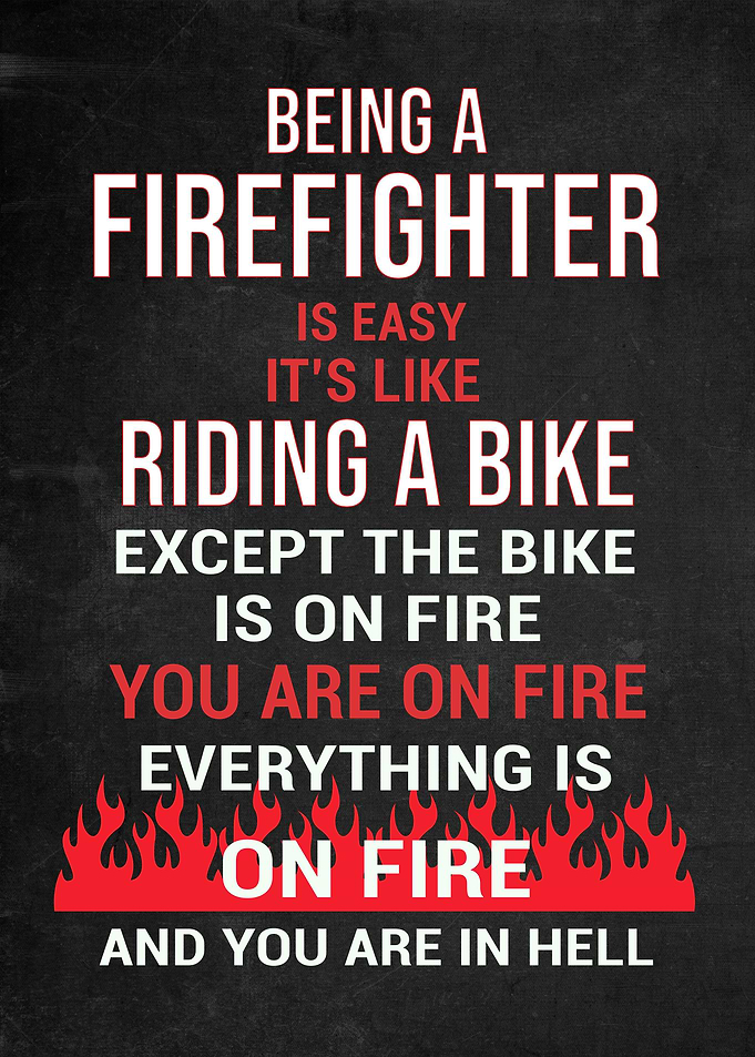 Firefighter Funny Gift