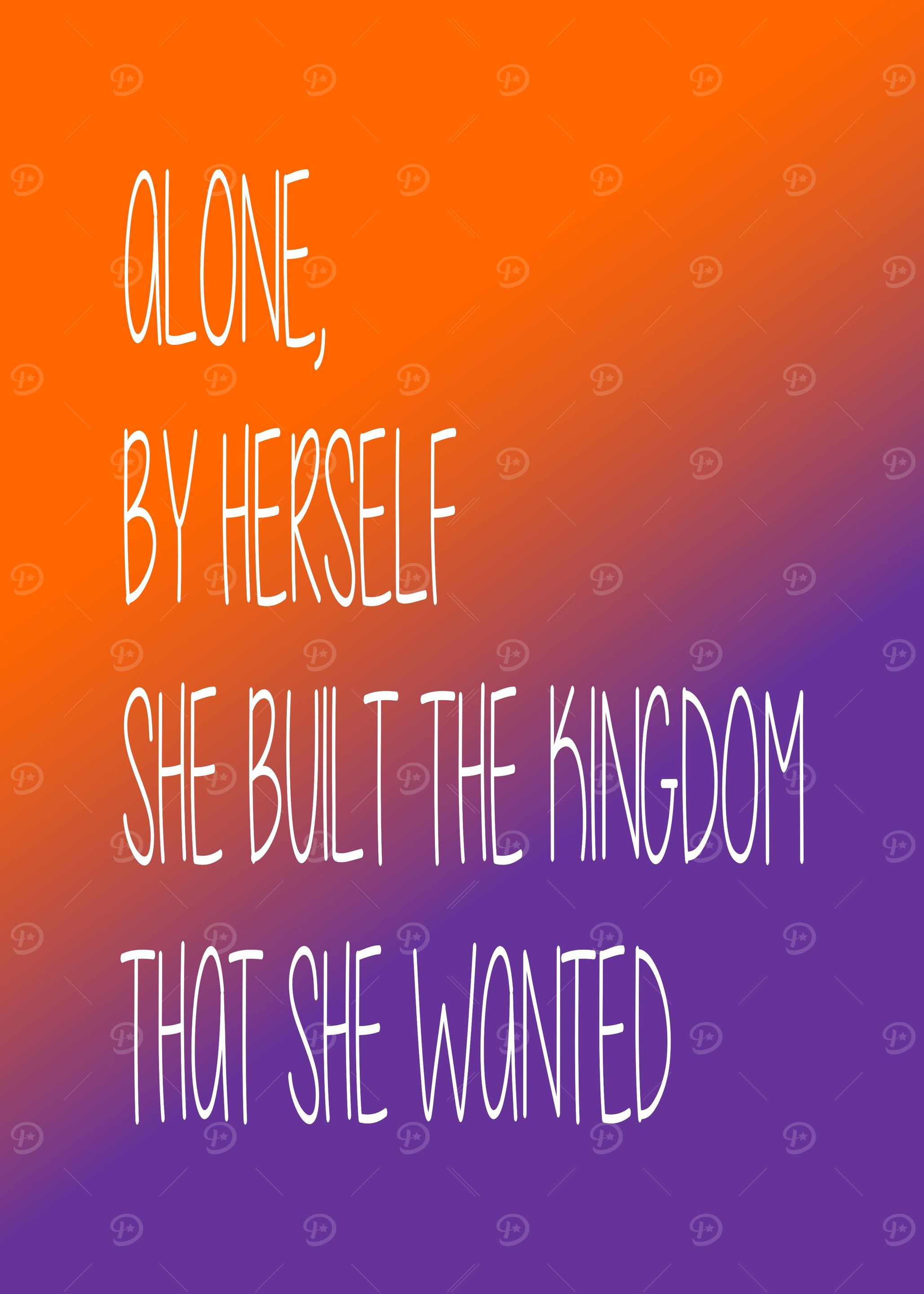 alone