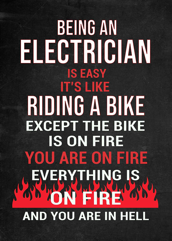 Electrician Funny Gift
