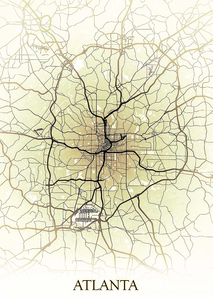 Atlanta City Map