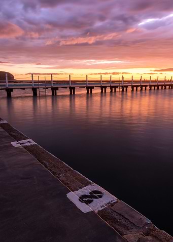 Ocean Pool Sunrise