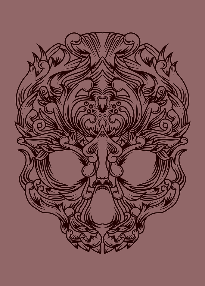 Skull Ornament
