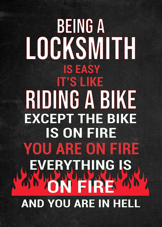 Locksmith Funny Gift