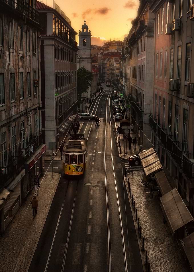 From above