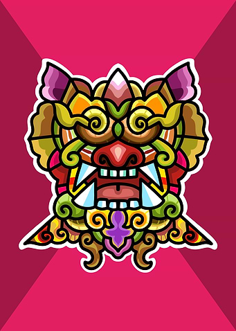 indonesian mask