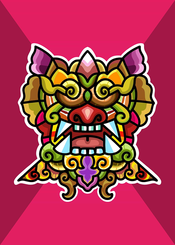 indonesian mask