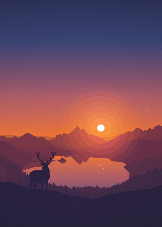 Beauty Flat Design