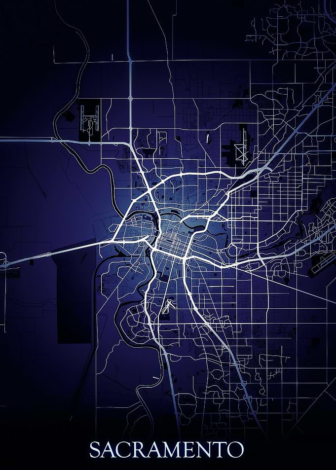 Sacramento Map