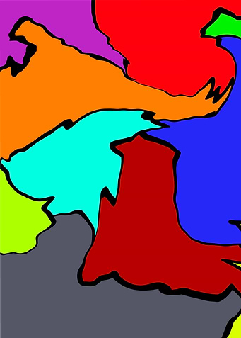 Morphed rainbow