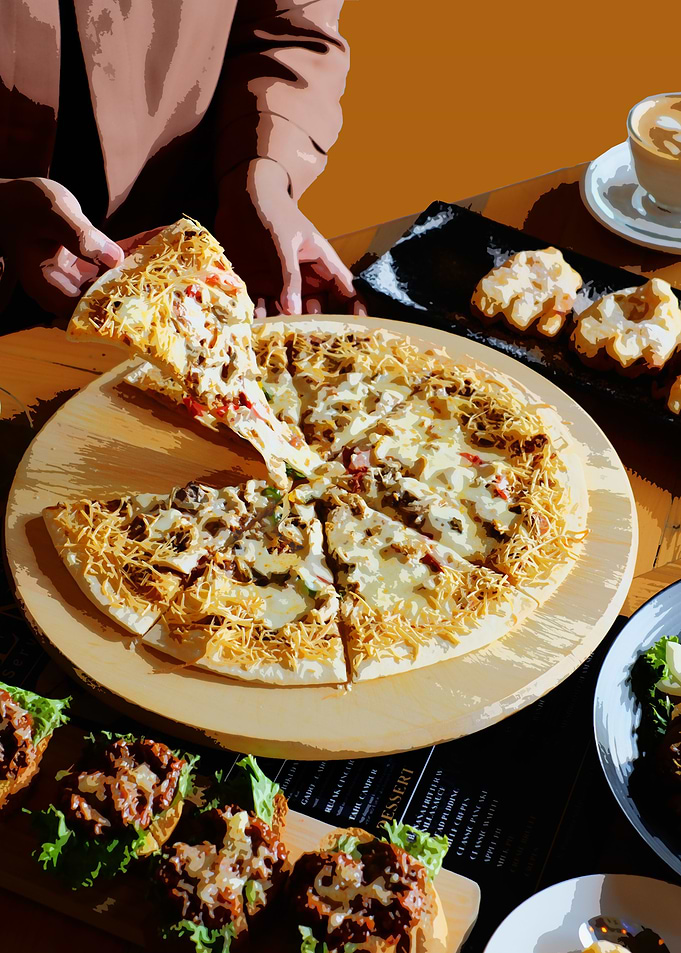Pizza and Cafe
