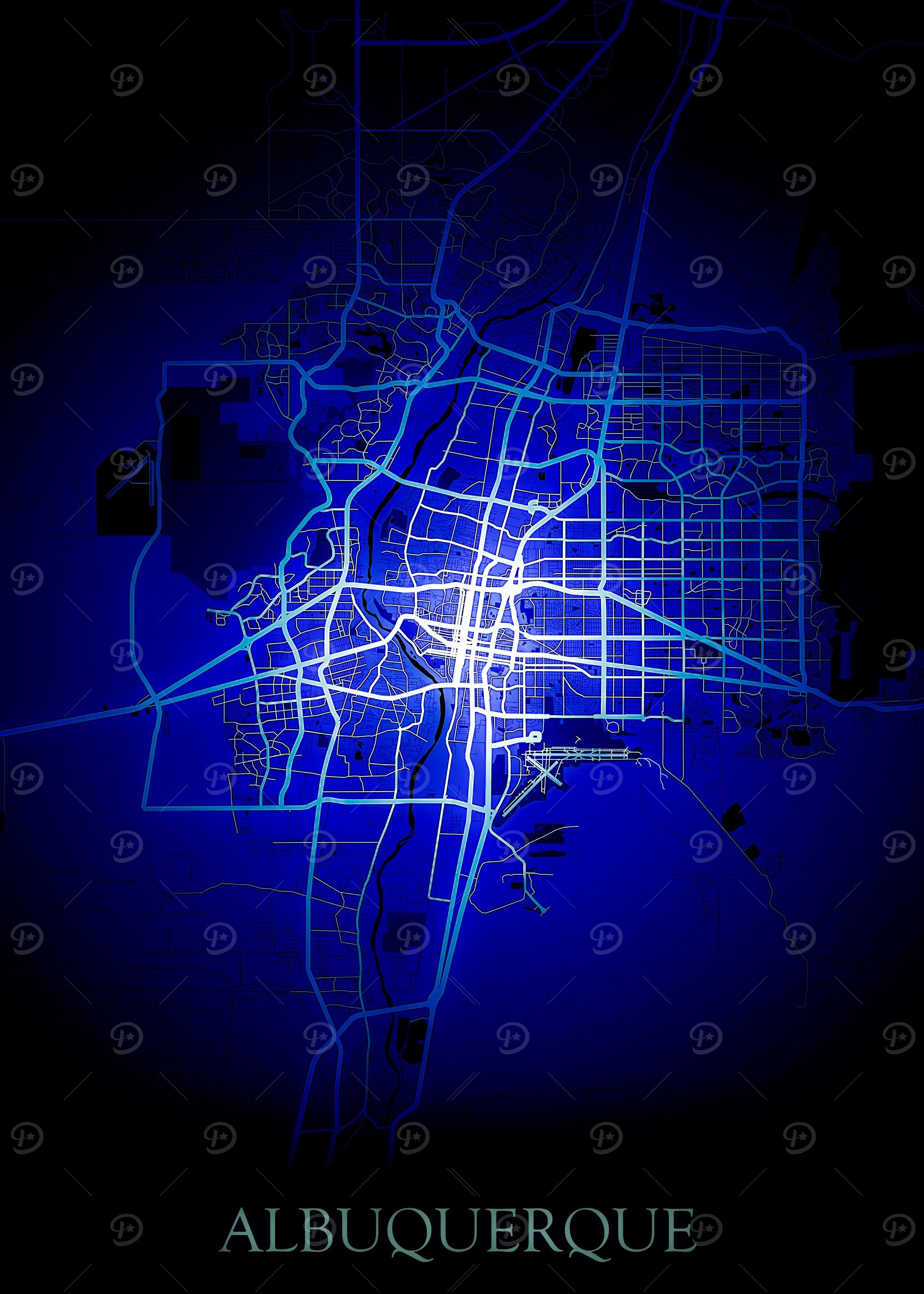 Albuquerque Map