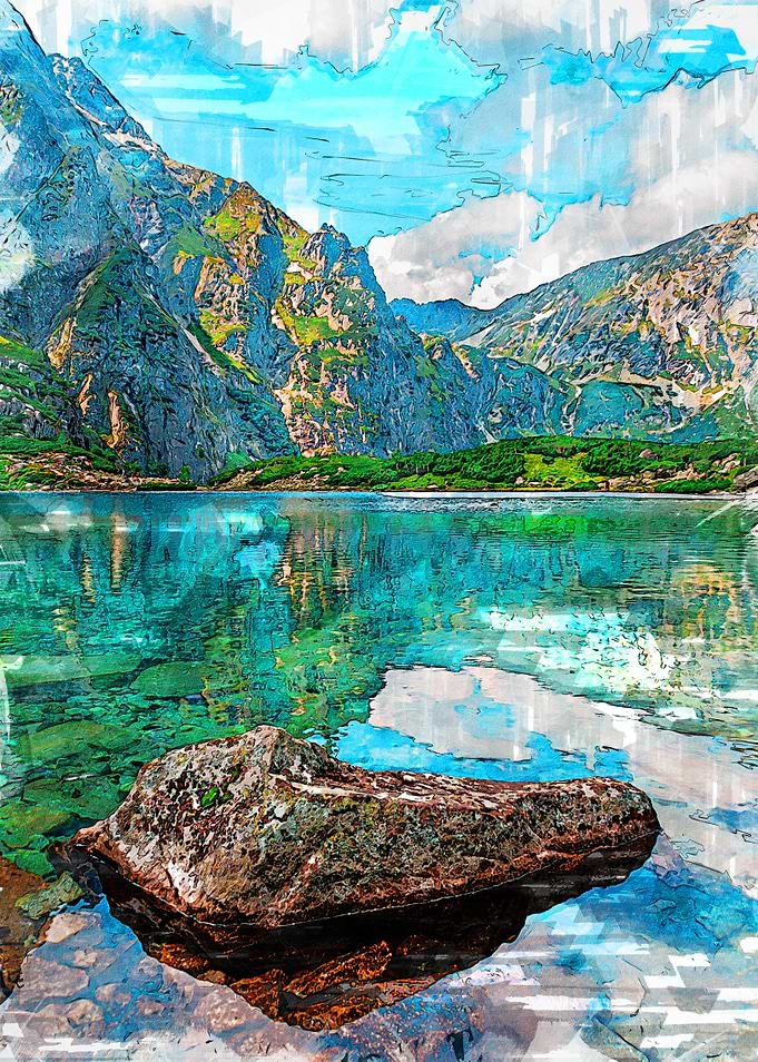 Scenic Lake Poland Travel