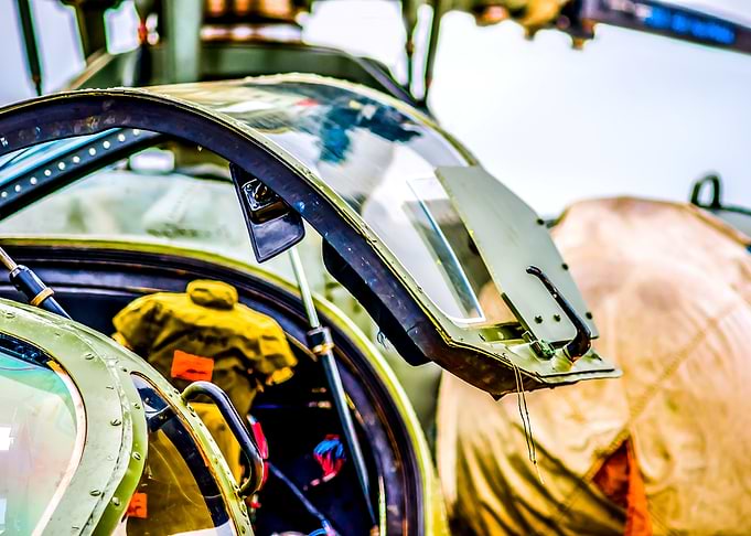Open Canopy Of A Chopper