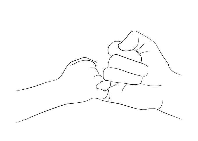 mommy baby pinky promise