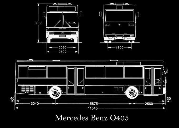Mercedes Benz O405 1990