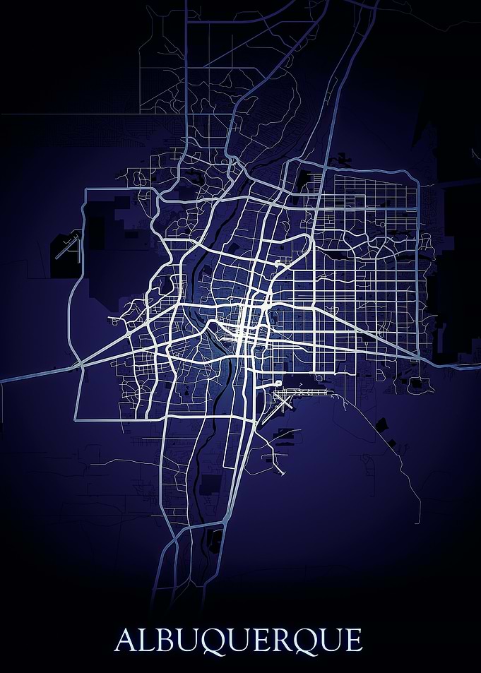 Albuquerque Map