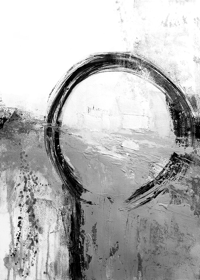 Black white art