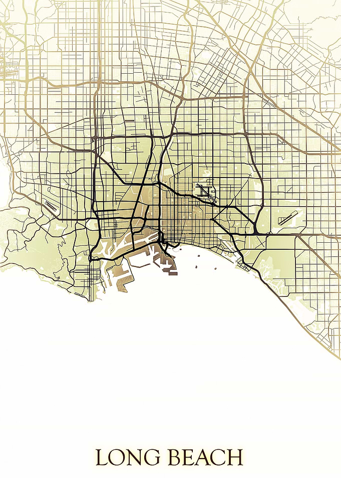 Long Beach Map