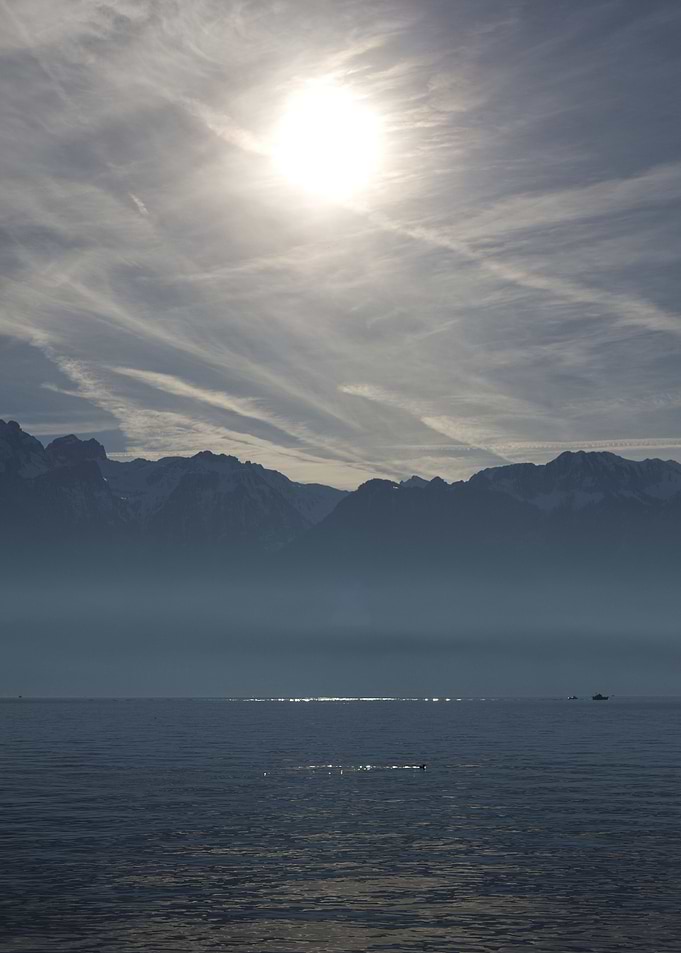 Midday sun