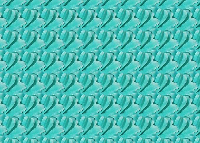 Green Peony Pattern 3