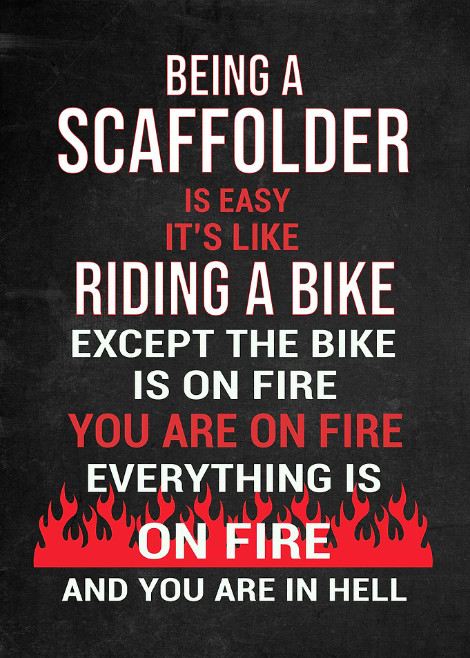 Scaffolder Funny Gift