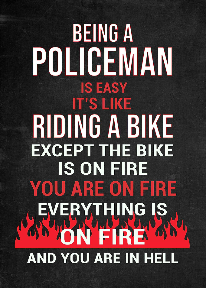 Policeman Funny Gift