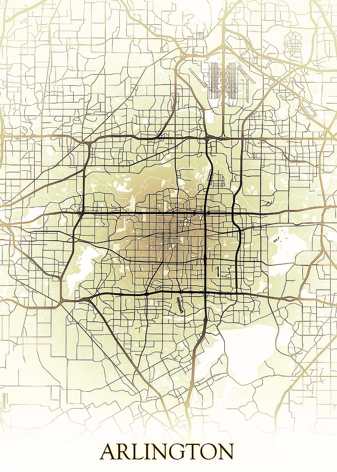 Arlington map
