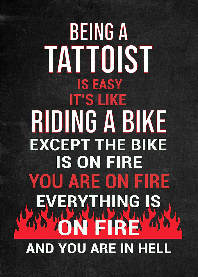 Tattoist Funny Gift