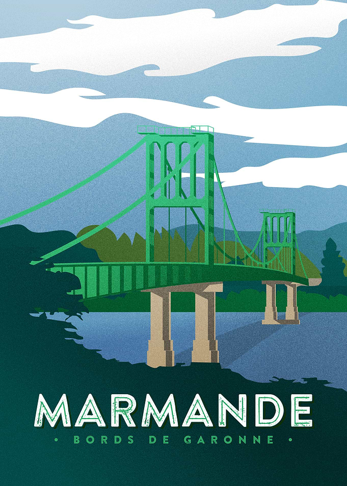 Le pont de Marmande