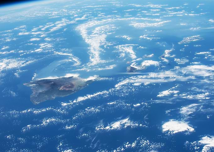 Earth orbit Hawaii
