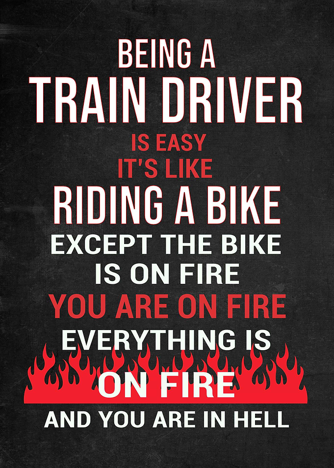 Train Driver Funny Gift