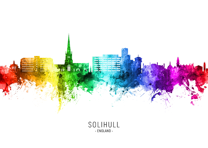 Solihull Skyline England