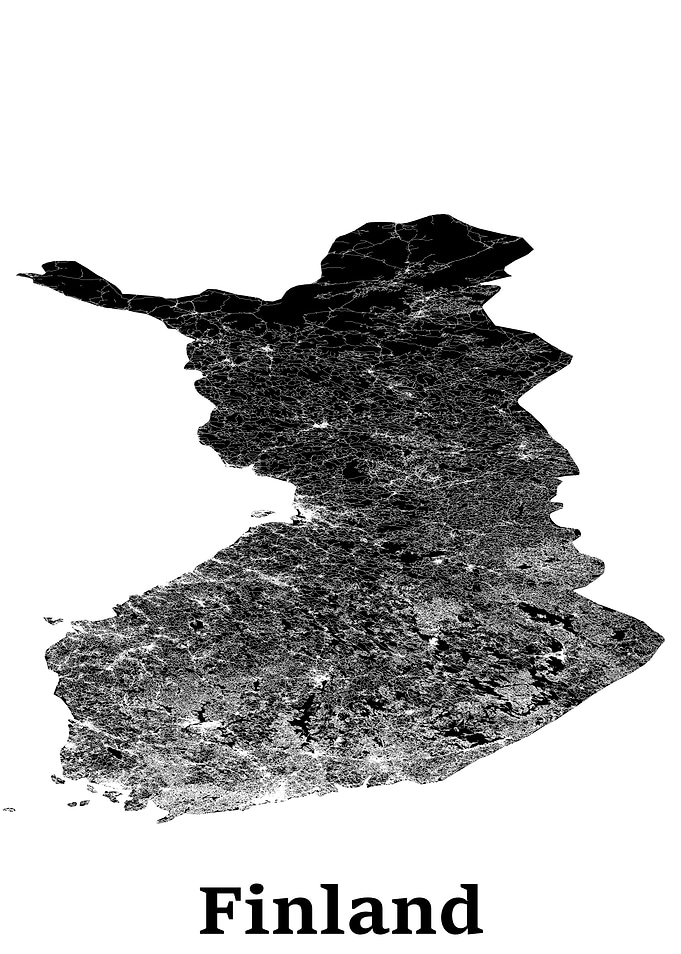 Finland street map