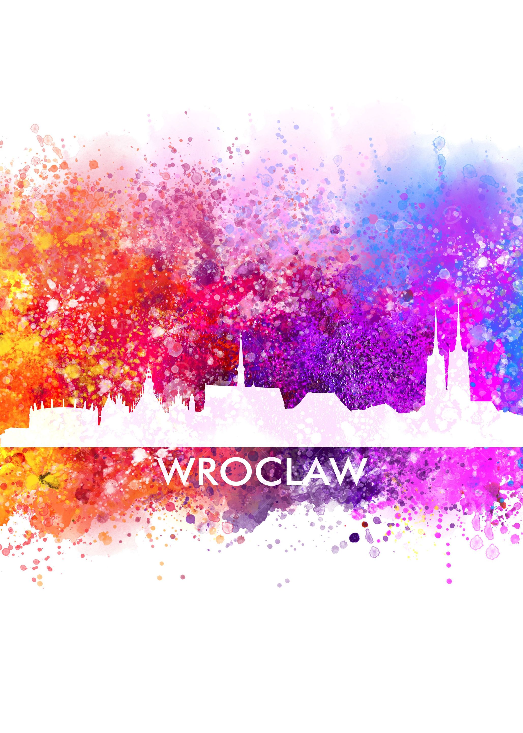 wroclaw color cityscape
