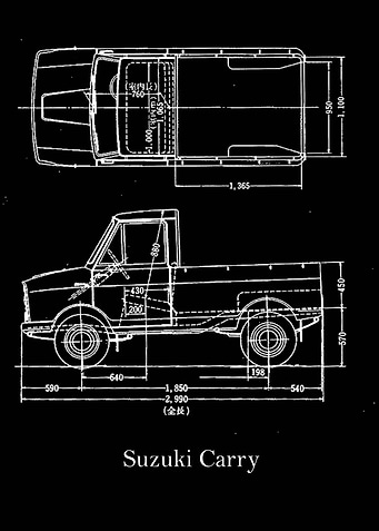 Suzuki Carry 1964