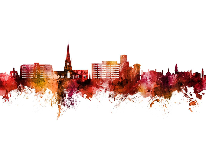 Solihull Skyline England