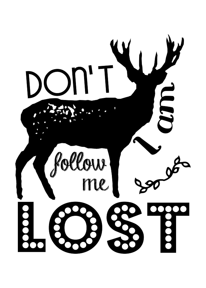 Dont follow me