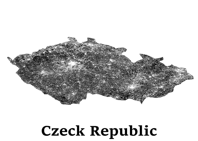 Czeck Republic map