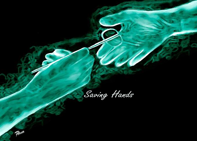 Saving Hands