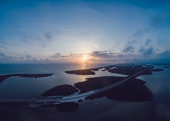 island sunset