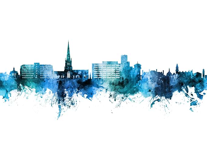 Solihull Skyline England