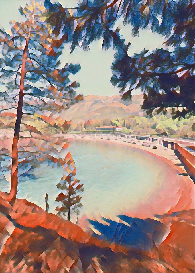 Magic beach