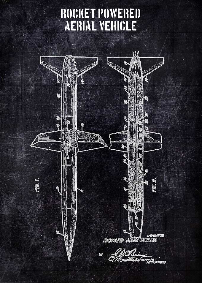 ROCKET POWERED AERIAL VEHI