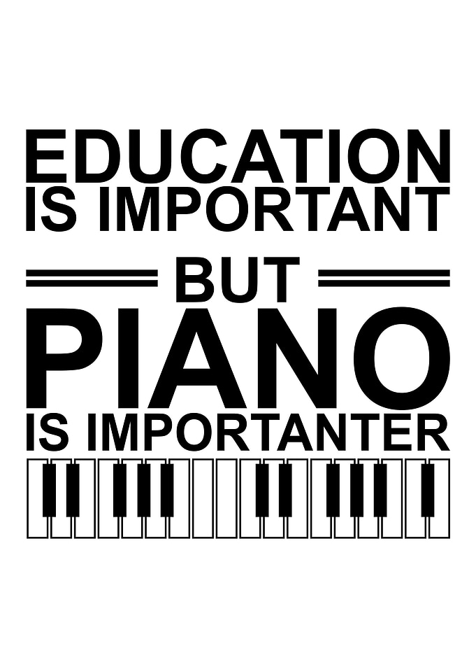 Piano Funny Quote