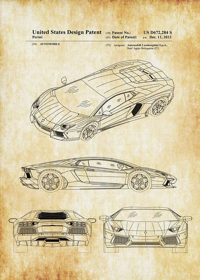 Lamborghini Patent