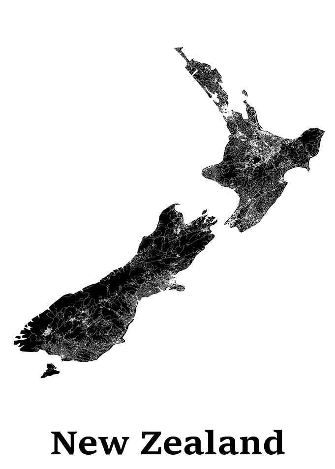 New Zealand poster art